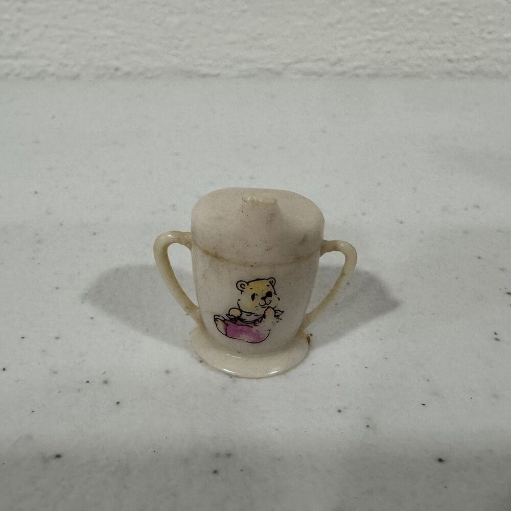 Vintage My Little Pony G1 Baby Starburst Fancy Pants Sippy Cup 1988 Hasbro Bear